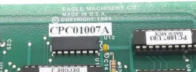 USED PACKAGE CONTROLS CPC01007A CPU BOARD