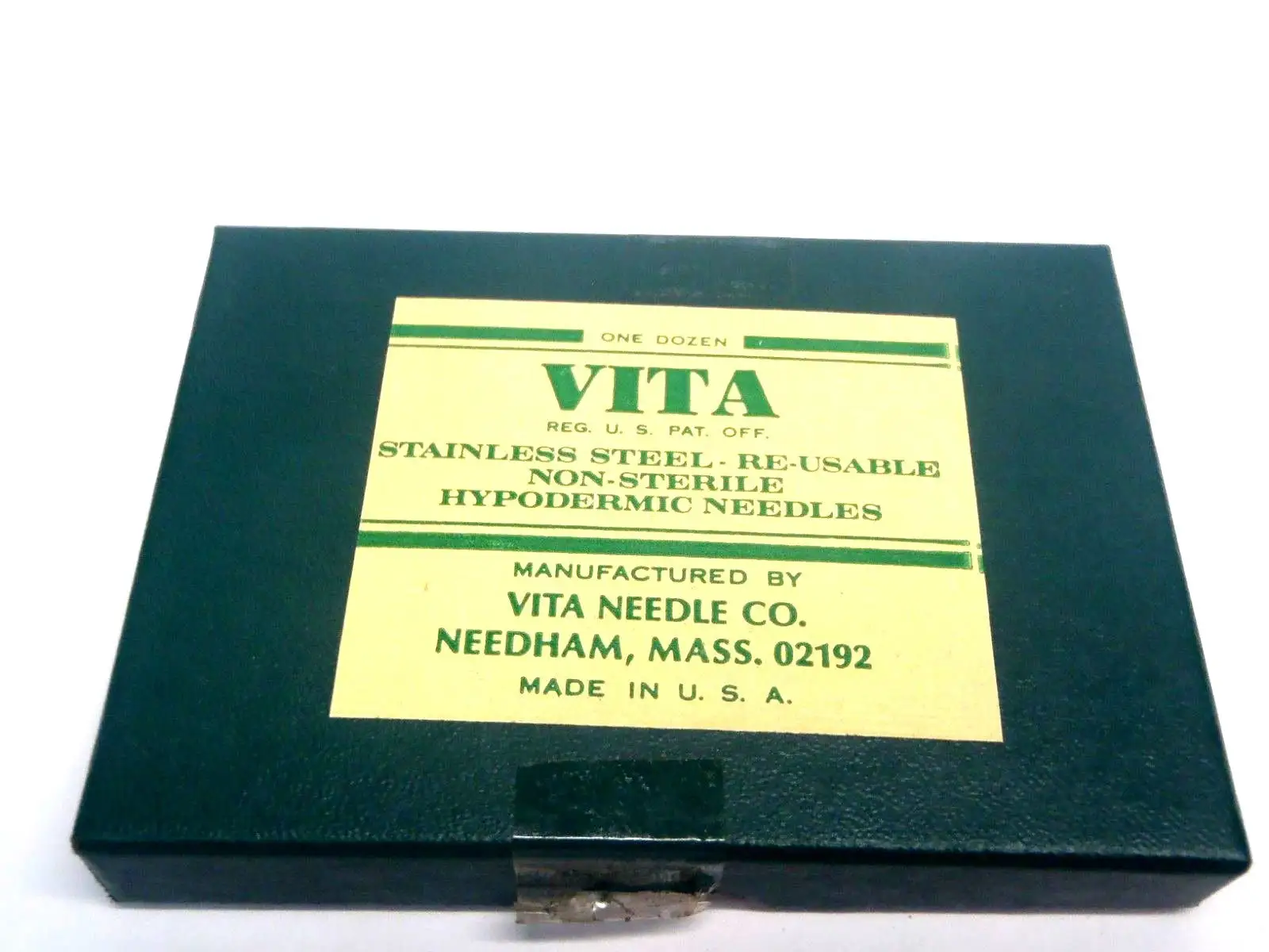 New | in-Stock Vita Needle Co 16 Gauge 1/2" Probe Point Stainless Steel Reusable Medical Supplies Michigan US | Maverick Industrial Sales #1401290
