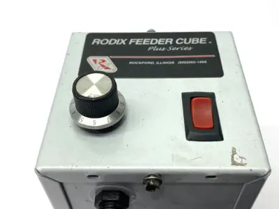 Used Rodix Feeder Cube Controller Unit 120VAC 15A, FC-90 Plus Industrial Controls Michigan US | Maverick Industrial Sales #1507290