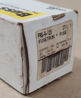 NEW Bussmann FRSR125