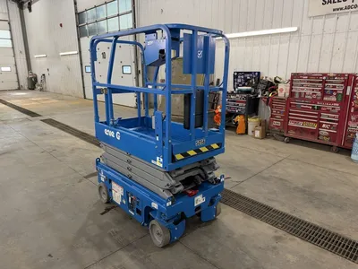 Used 2023 GENIE GS-1932M ELECTRIC SCISSOR LIFT Scissor Lifters Alberta CA | Adcock Equipment #1418024