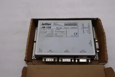 JETTER JM-108 REV 02A PART NO 10000749 Servo Drive STOCK H643A