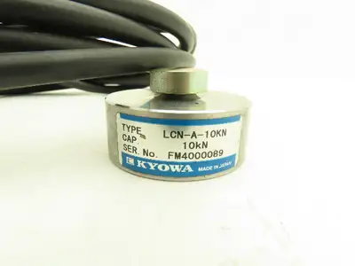 Kyowa LCN-A-10KN Load Cell 10 kN Rated Capacity 18 kHz Natural Frequency