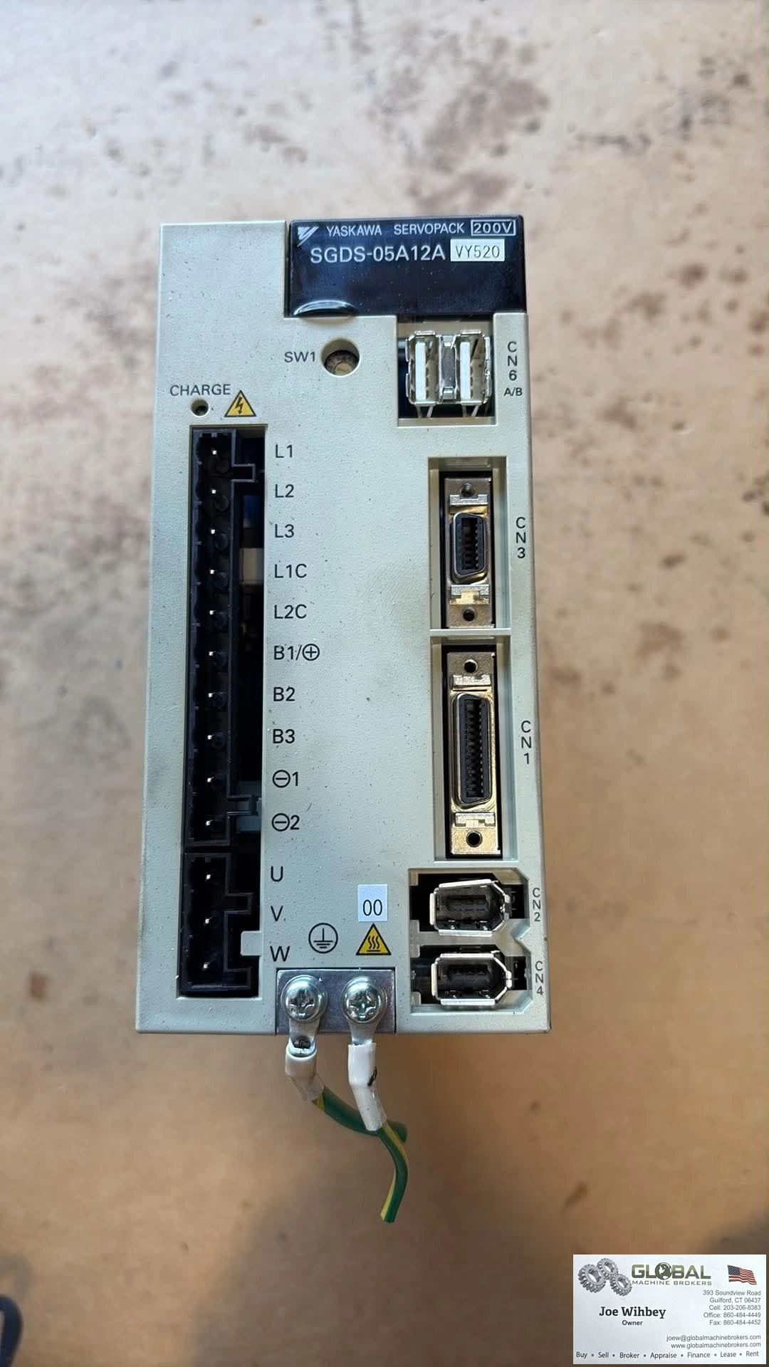 Yaskawa SGDS-05A12A AC Servo Amplifier Servo Pack 500W