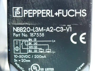 Used PEPPERL+FUCH NBB20L3MA2C3V1 Proximity Sensors Ohio US | HGR 24 #864256