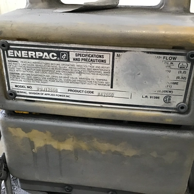 Carver M Laboratory Hydraulic Press with Enerpac PUJ1200B Hydraulic Pump