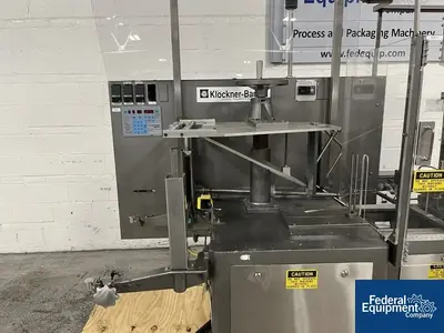 USED Klockner Bartelt Klockner Bartelt Horizontal Form Fill and Seal Unit, Type Packager