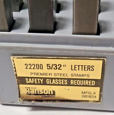 HANSON 4646454564555555544544 Punches | Amiron Machinery (5)