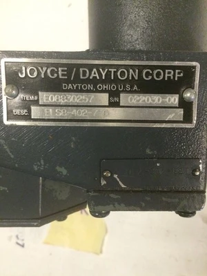 NEW Dayton ELS8-402-7-0