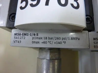 USED FESTO MS6-EM1-1/4-S