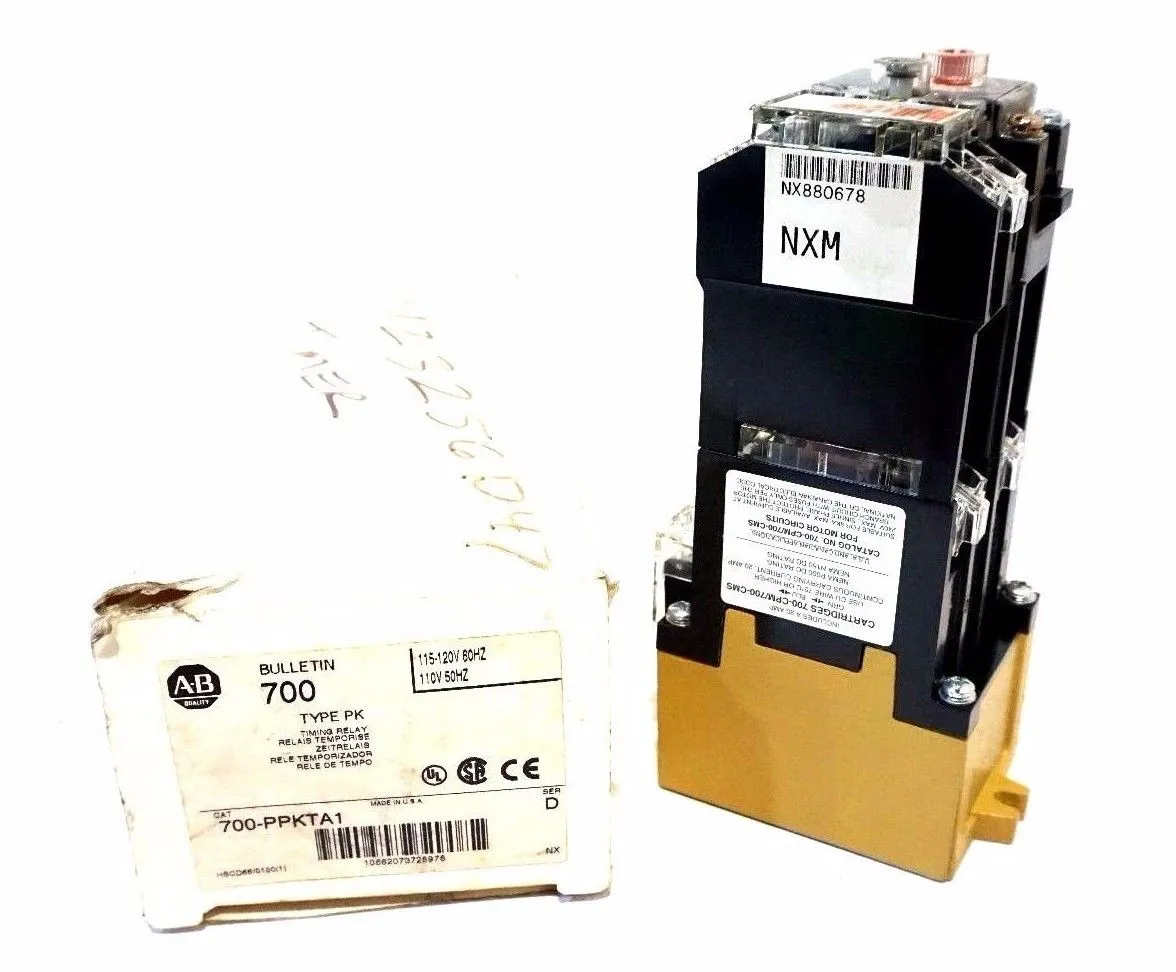 NEW ALLEN BRADLEY 700-PPKTA1 CONTROL RELAY SER.D 700PPKTA1
