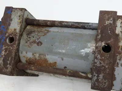 DeZurik 824 3" 304 Stainless Knife Gate Valve V-Port *Air Cylinder Actuated*