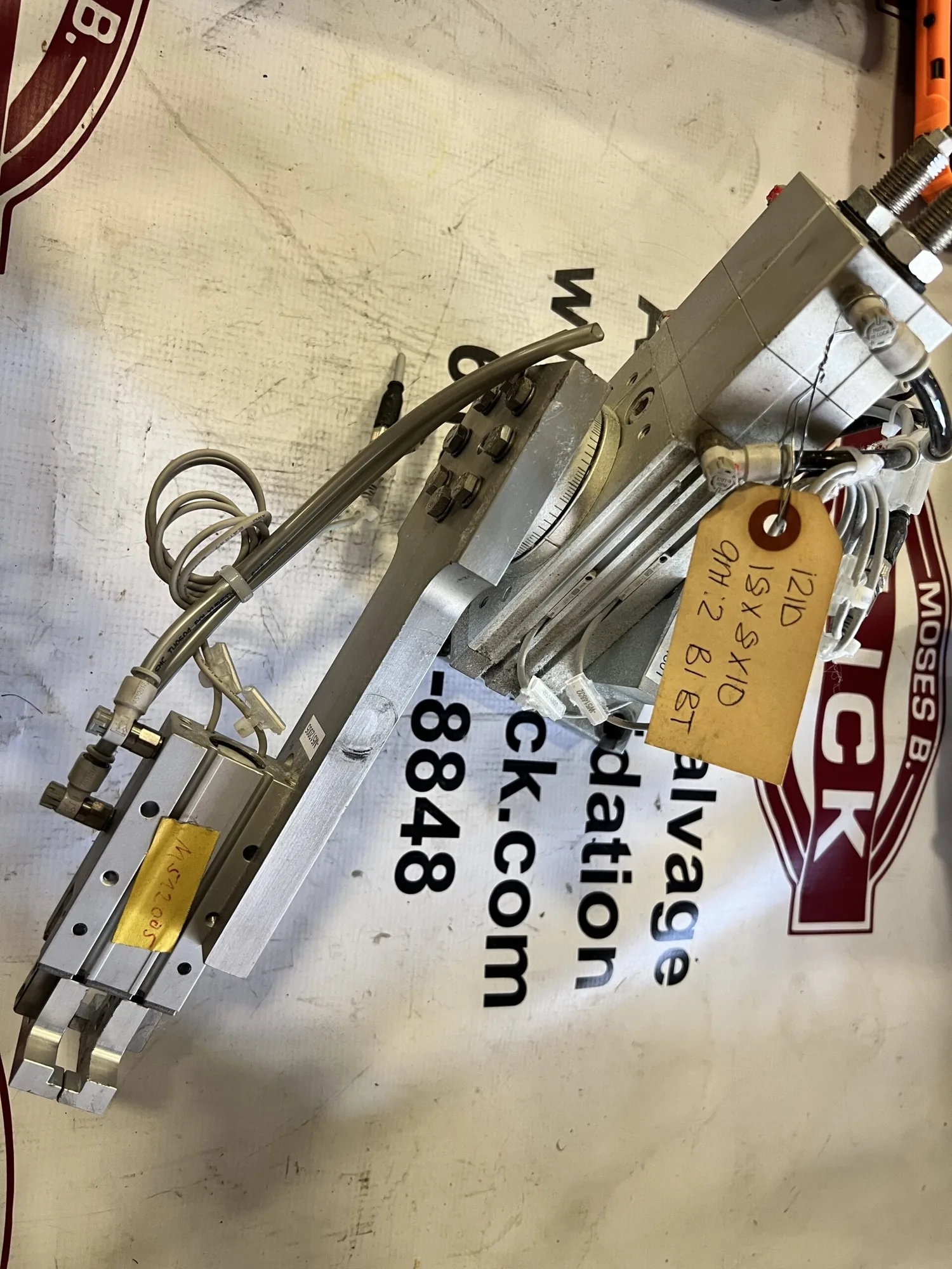 SMC MHY-20D 3A1-20 Press 0.1-0.6MPa Valve Actuator Stainless Steel