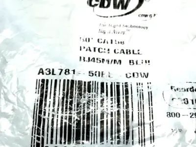 New | in-Stock CDW A3L781-50BL-CDW Cable & Wire Michigan US | Maverick Industrial Sales #1391064