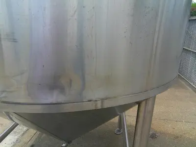 SPC2222  Kettle 1000 gallon Walker processor kettle, agitator Side and Bottom Scraping, 125 psi jacket rating, Stainless Steel