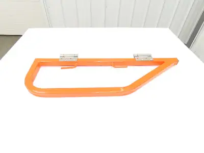 JLG 10MSP Safety Cage Platform Left Hand Saloon Gate Orange LH 1001228876