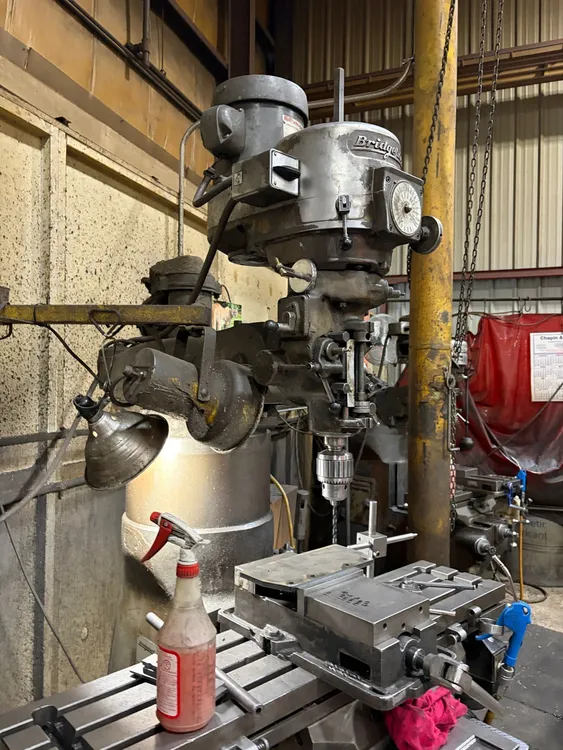 Used 1975 BRIDGEPORT Series 1 J Head 42x9 Vertical Mills Connecticut US | Global Machine Brokers, LLC #1135375