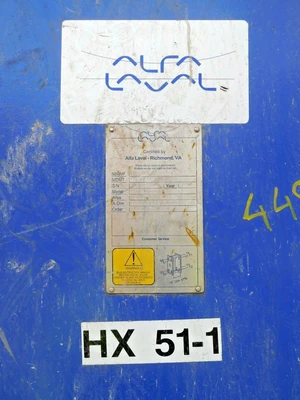 Used Alfa Laval AQ14-LFG Heat Exchangers | Equipment Recovery Corp. #1329807