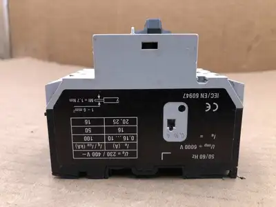 Moeller PKZM0-0.16 Manual Motor Starter 1/2HP 115/200/230/460/575V