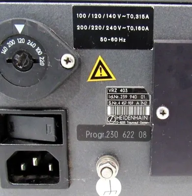 USED HEIDENHAN 239 940 01 CONTROLLER VRZ 403 23994001