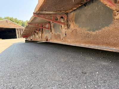 Used 2011 PITTS 50 TON DROP DECK TRI-AXLE Lowboy Trailers Michigan US | Miedema Asset Management Group #1338402