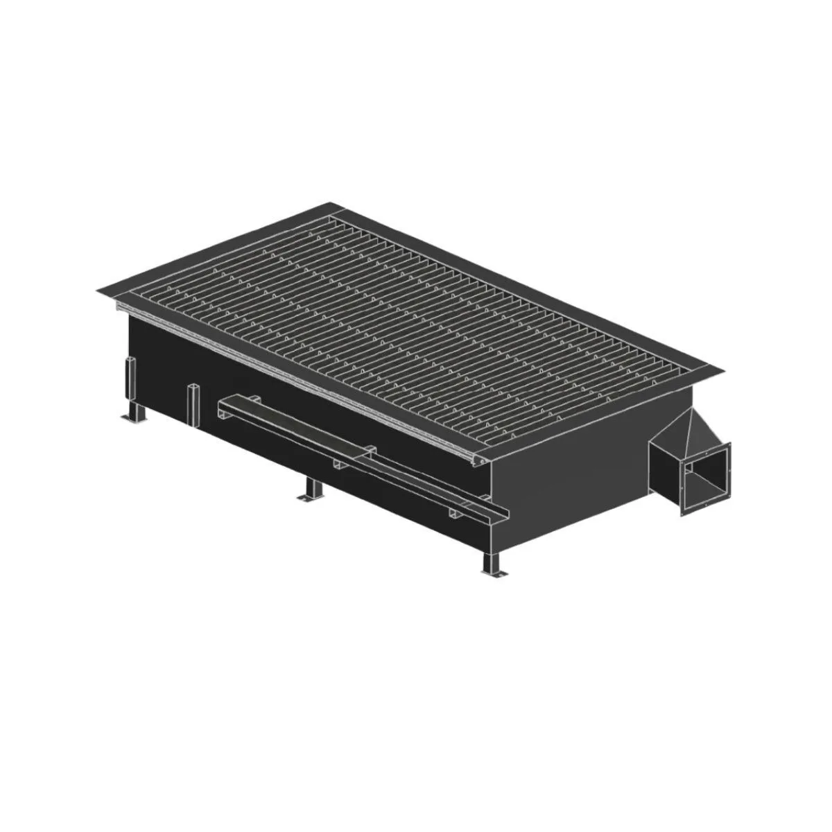 New | in-Stock LONE STAR MULTI-ZONE Downdraft Tables Florida US | Sierra Victor Machinery #1540289