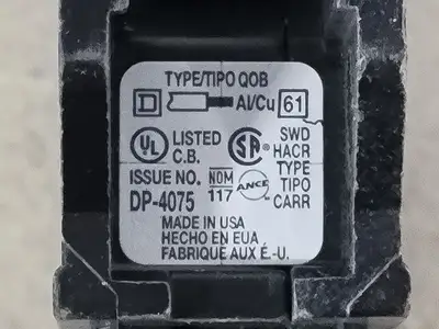 USED SQUARE D QOB115