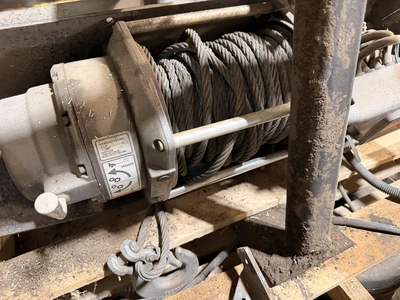 Used LOT INCLUDES EVERTHINGY ON THE CART: WINCHES AND RACK, SMALL TIRES, CART, AND MORE. _UNKNOWN_ Maintenance Carts Michigan US | Miedema Asset Management Group #1304328