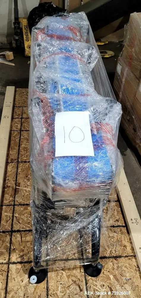 Unused EndFlex Tabletop Indexing Conveyor – 100" L, Jar Filling Integration