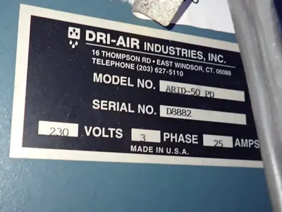USED DRIAIR INDUSTRIES INC ARID50 PD