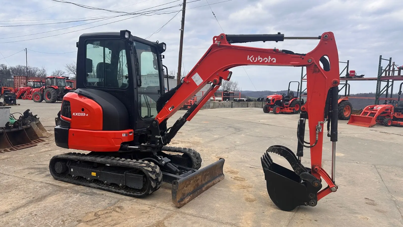 USED 2025 Kubota KX033-4