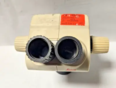 Leica Microscope Head GZ6 Untested for Parts Only
