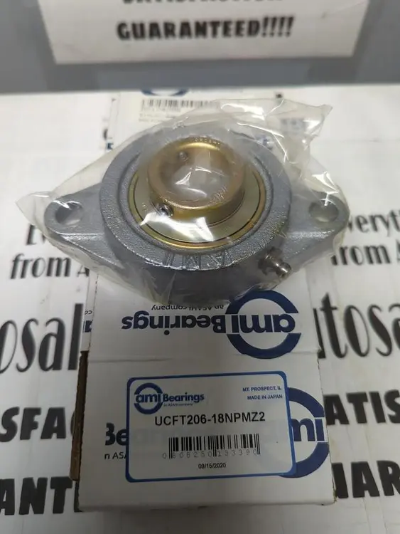 New | in-Stock AMI UCFT206-18NPMZ2 Bearings | Surplus Asset Holdings #1190315