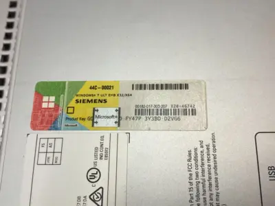 USED SIEMENS SIMATIC IPC277E NANOPANEL 15" TOUCHSCREEN CELERON N2930
