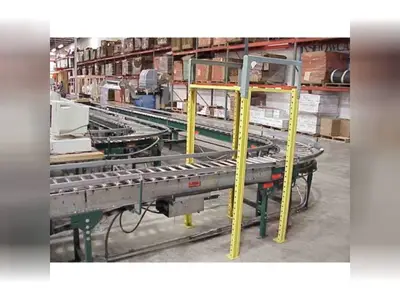 Used 2005 HYTROL 24″ CONVEYOR SYSTEM Roller Conveyors Florida US | USA Transequipment #1542519