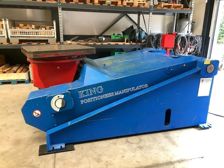 Used KING WELDING POSITIONER 10 TON Welding Positioners | Apt International N.V #365361