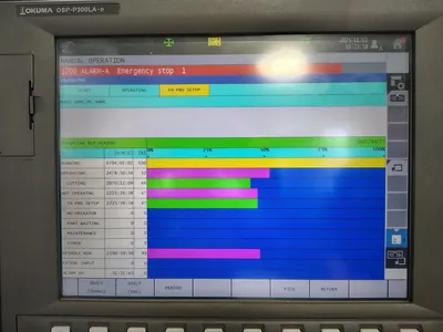 2021 OKUMA GENOS L3000-E CNC Lathes | Midstate Machinery (28)