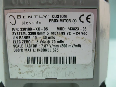 NEW Bently Nevada 330100-XX-05