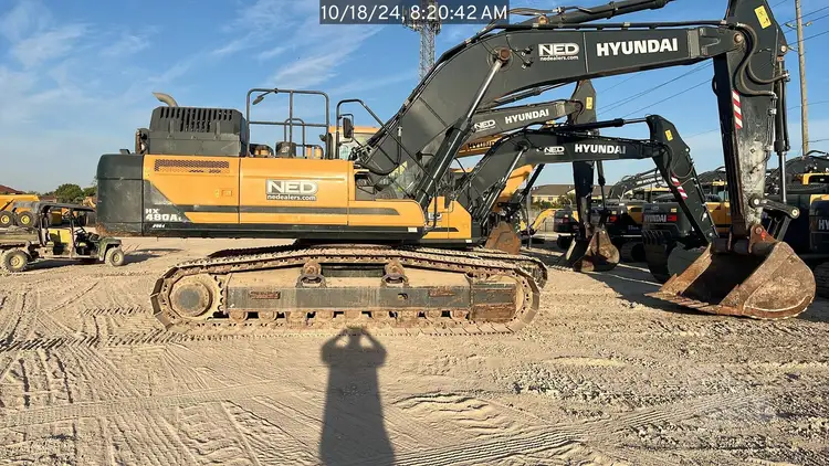 Used 2023 HYUNDAI HX480AL Crawler Excavators Texas US | National Equipment Dealers #1422424