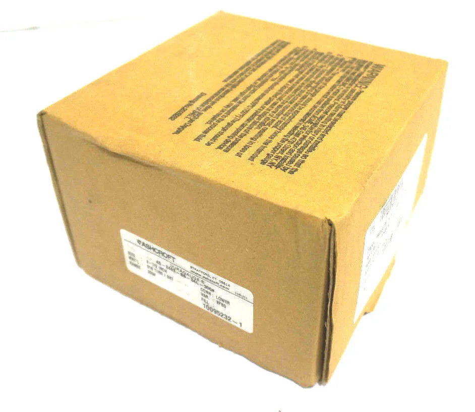 NEW ASHCROFT 45-2462-SS-04L-300# DURAGAUGE 452462SS04L300