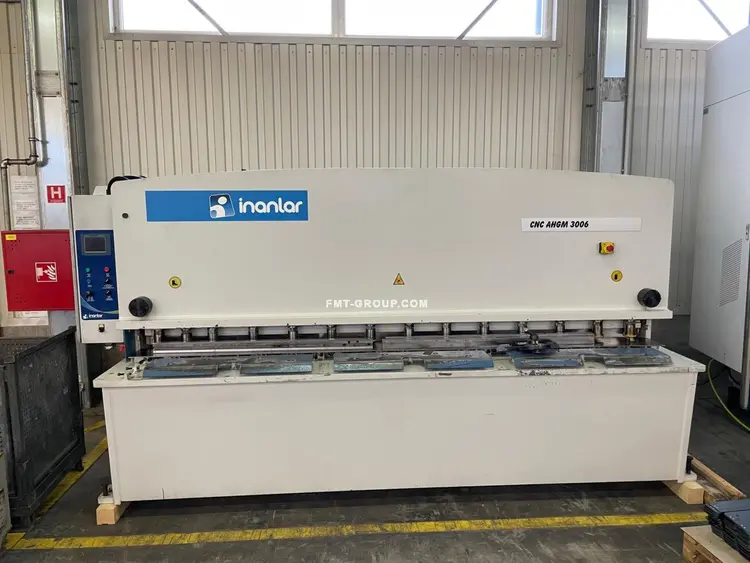 Used 2016 INANLAR AHGM 3006 Sheet Metal Shears SK | F.M.T. Group s.r.o. #1253201