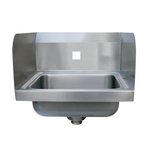 Advance Tabco 7-PS-71-EC-SPNF-X Wall Mount Commercial Hand Sink w/ 14"L x 10"W x 5"D Bowl, Side Splashes