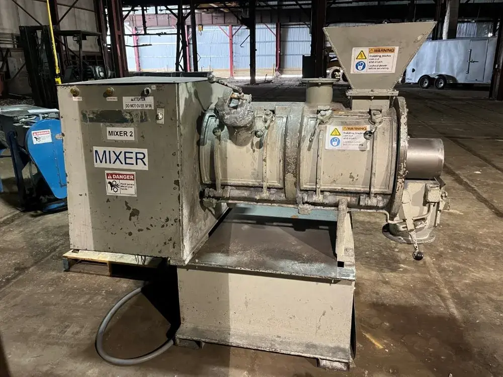 5.3 Cu Ft Littleford Mixer, Model Fkm150dk, S.s, Jkt