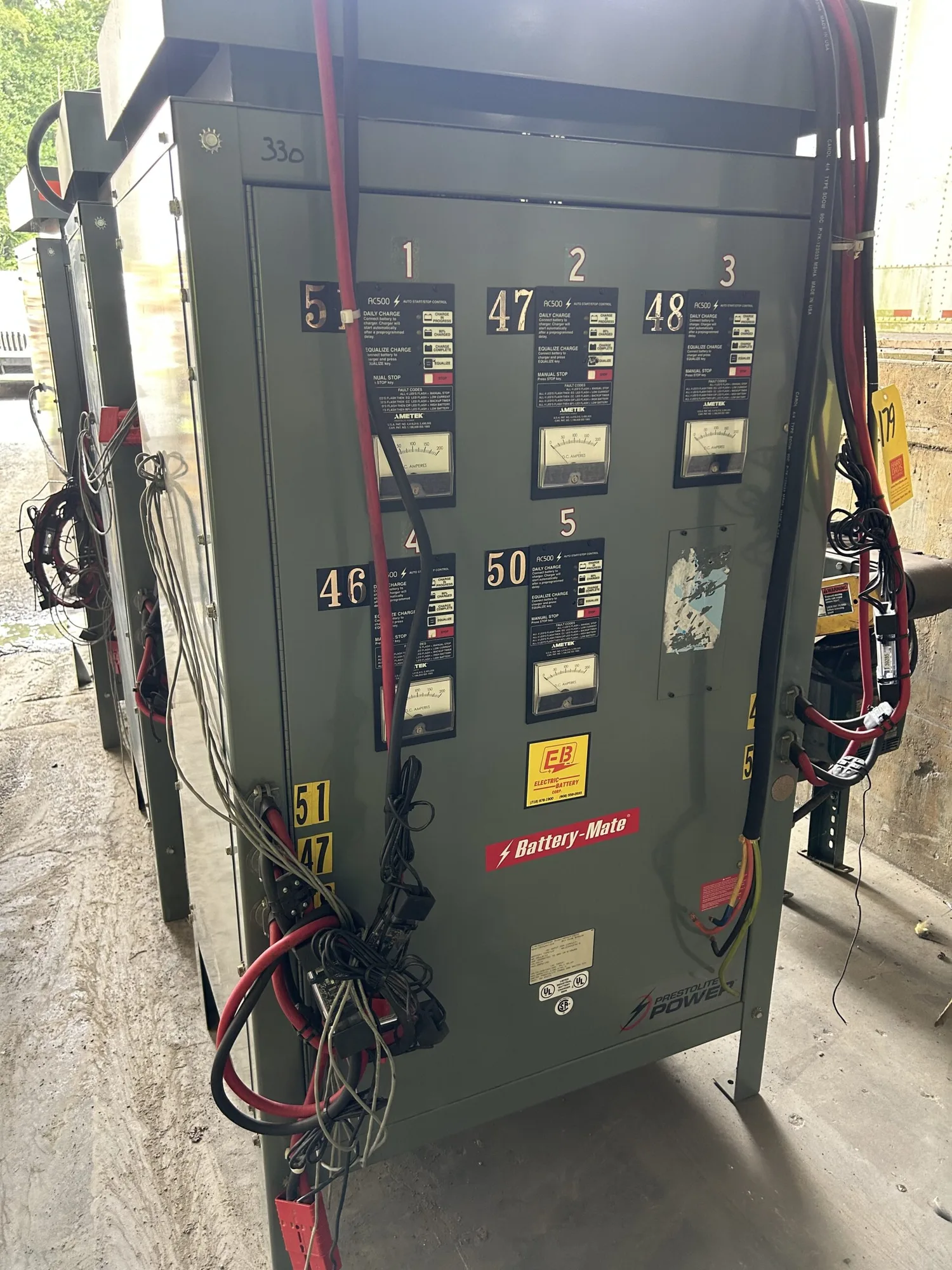 Prestolite 880E3-12S5M Battery Mate 24 VDC Industrial Forklift Battery Charger