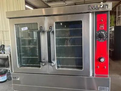 Vulcan full size  gas double stack convection oven