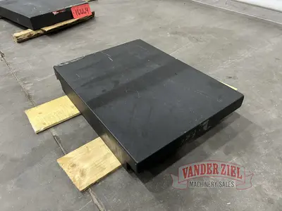 Used COLLINS _UNKNOWN_ Granite Surface Plates Michigan US | Vander Ziel Machinery Sales #482892