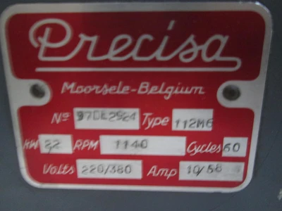 Used PRECISA _UNKNOWN_ A.C. Motors Texas US | OCO Industrial #1600667