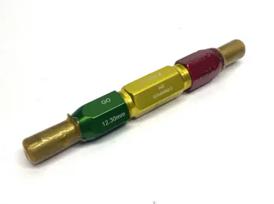 GS640062-2 | Vermont Gage  Class Z Pin Gage GO 12.30mm NOGO 12.70mm - Used