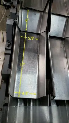 USED PARSONS-EAGLE MACHINERY VF4 550
