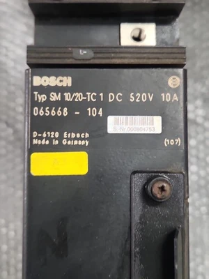 USED Bosch SM10/20-TC1